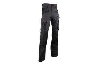 Comprar PANTALON TRABAJO MULTIB. CARLSON 300gms/m GRIS-NEGRO T-60 COF-11002041-60 en Ferretería el Clavo.