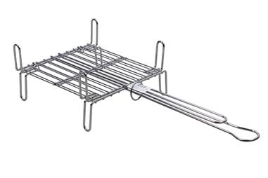 Comprar PARRILLA DOBLE CROMADA 350 X 350MM COF-41003535 en Ferretería el Clavo.