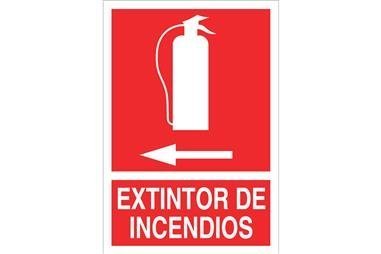 Comprar SEÑAL LUMINISCENTE 210X148MM. Extintor de incendios COF-SO02LU210148 en Ferretería el Clavo.